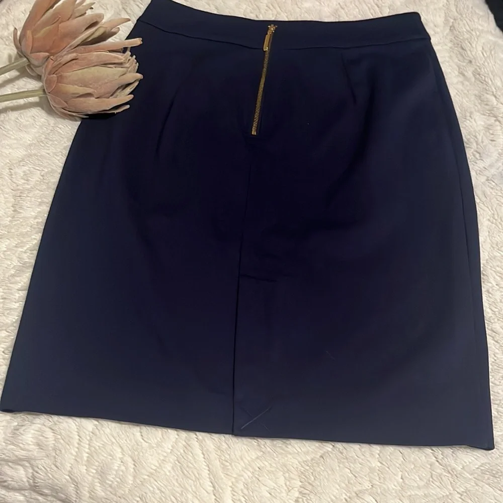 CARMEN MARC VALVO FITTED SKIRT SIZE 2 - Picture 3 of 5